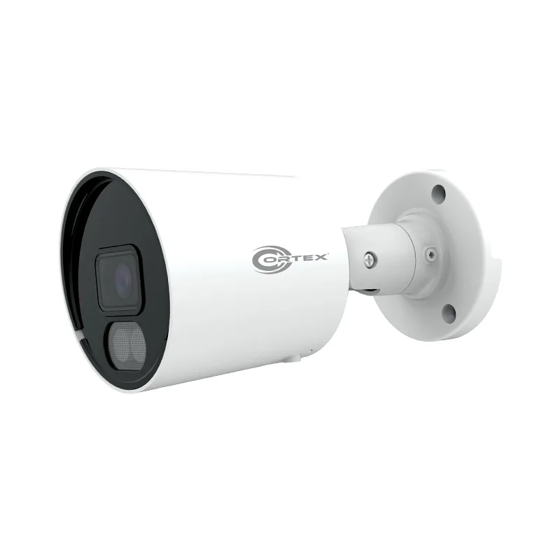 Cortex Medallion 8MP 4K bullet IP camera with wide angle lens and infrared