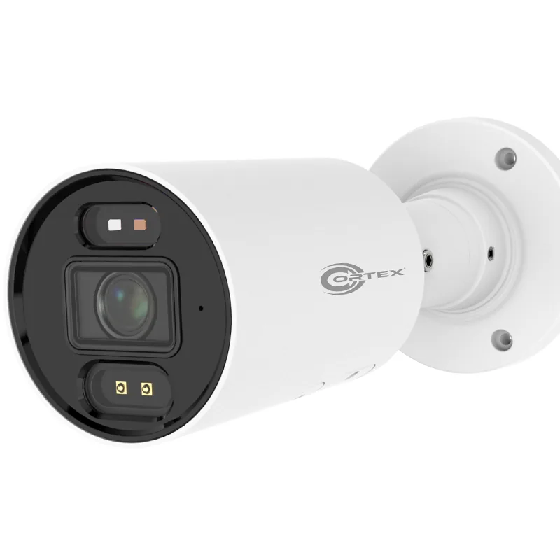 Cortex Medallion 8MP 4K bullet IP camera with ColorMAX IR and wide angle lens