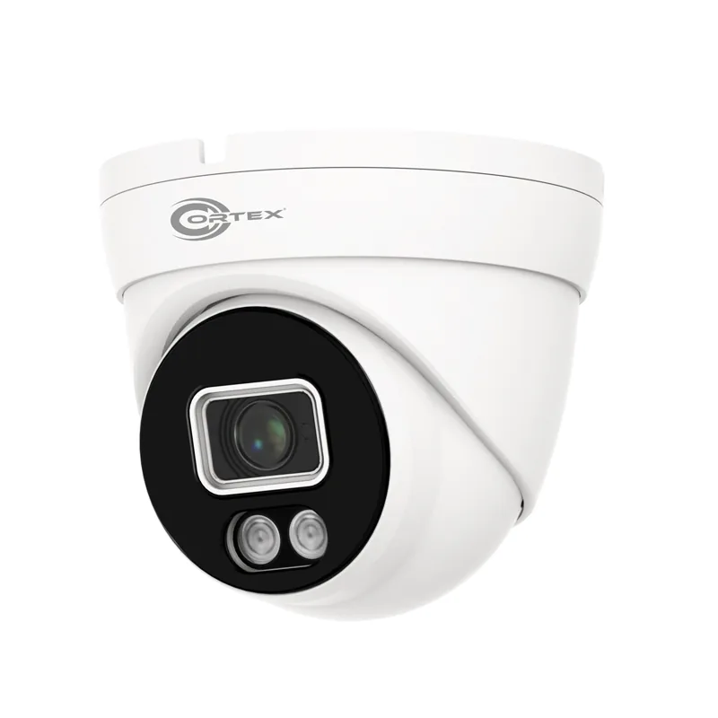 Cortex Medallion 8MP 4K turret IP camera with 3.6mm fixed lens and infrared