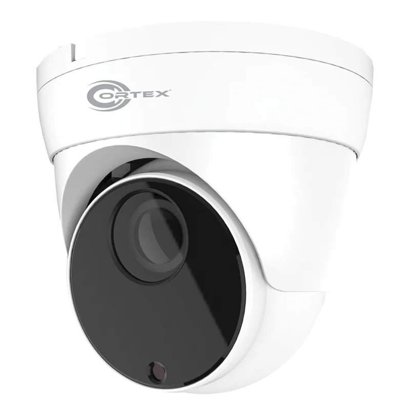 Cortex Medallion 8MP 4K turret IP camera with 2.8-12mm motorized autofocus lens