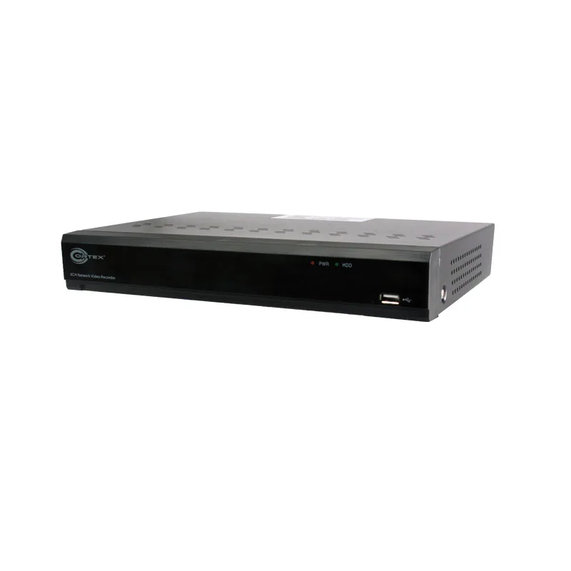 Medallion 8-Channel 4K NVR: 8 PoE Ports, 2 HDD Bays